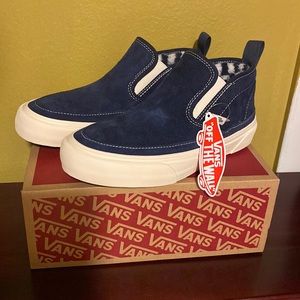 Navy Blue Winter Vans